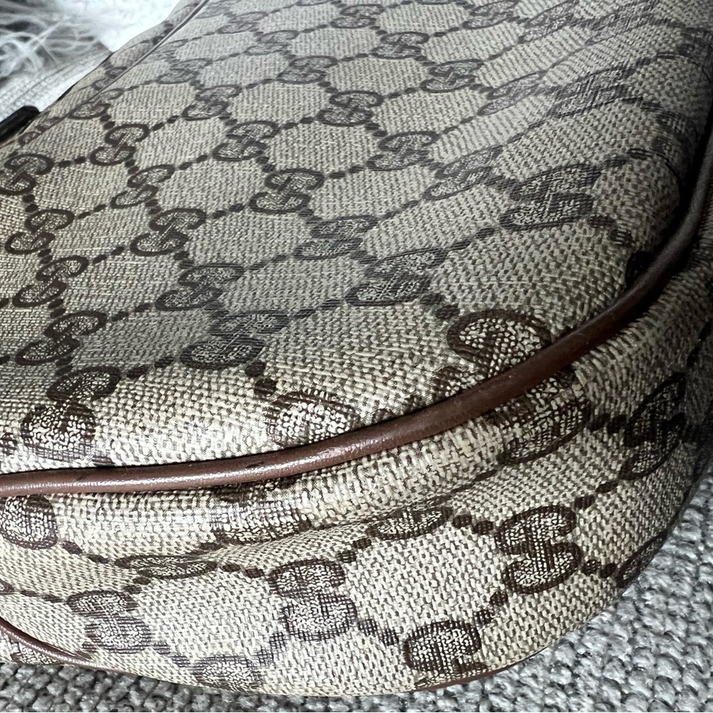 Gucci Brown GG Canvas Shoulder Bag - Picture 10 of 12
